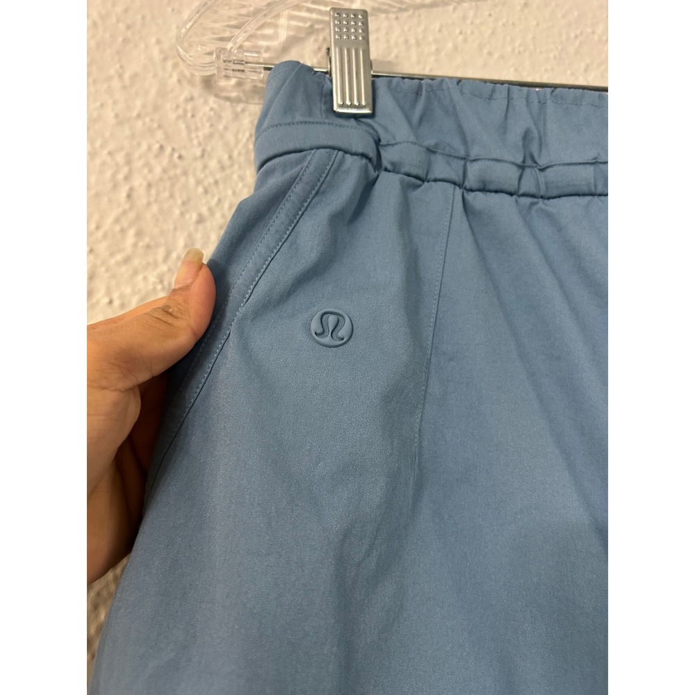 Lululemon Cinchable Waist High-Rise Woven Short 3.5 Utility Blue XS - Picture 7 of 7